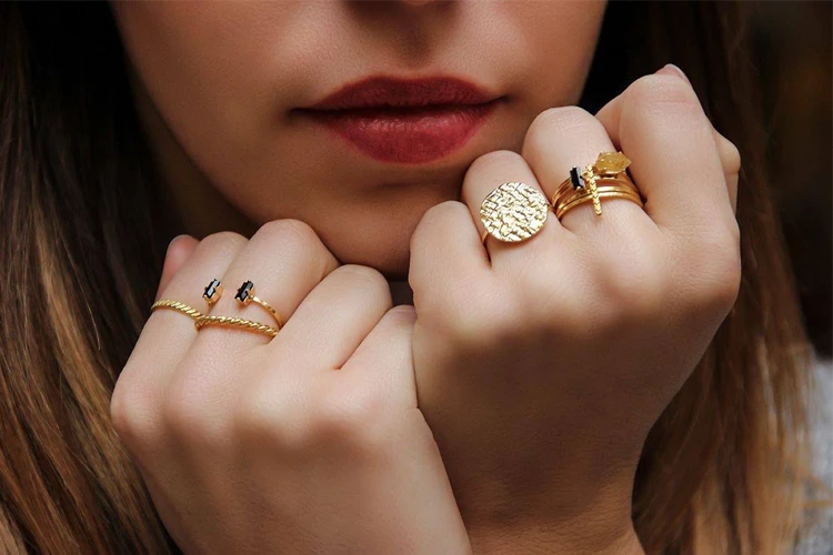 Gold plated Rings