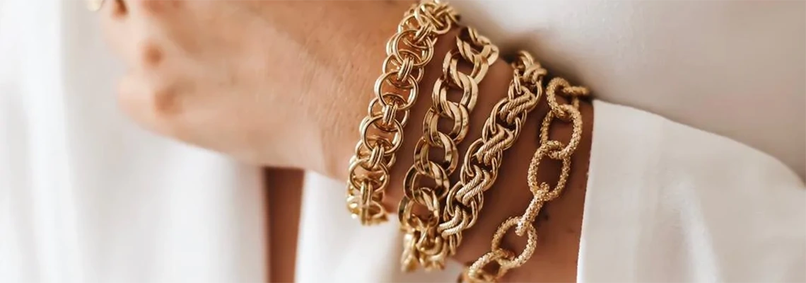 Bracelet fantaisie tendance pour femme, bracelet d'été, bracelet à