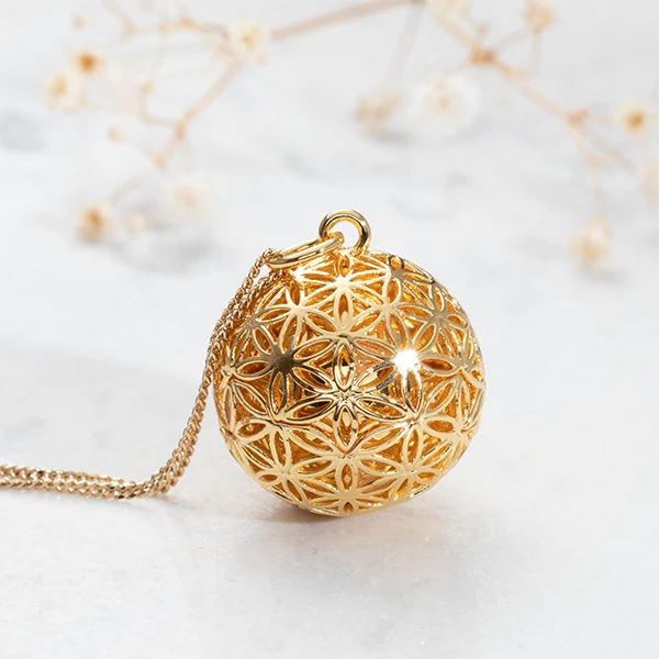 flower of life pregnancy necklaces